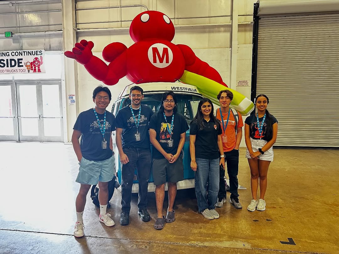 CRT members volunteering at OC MakerFaire.